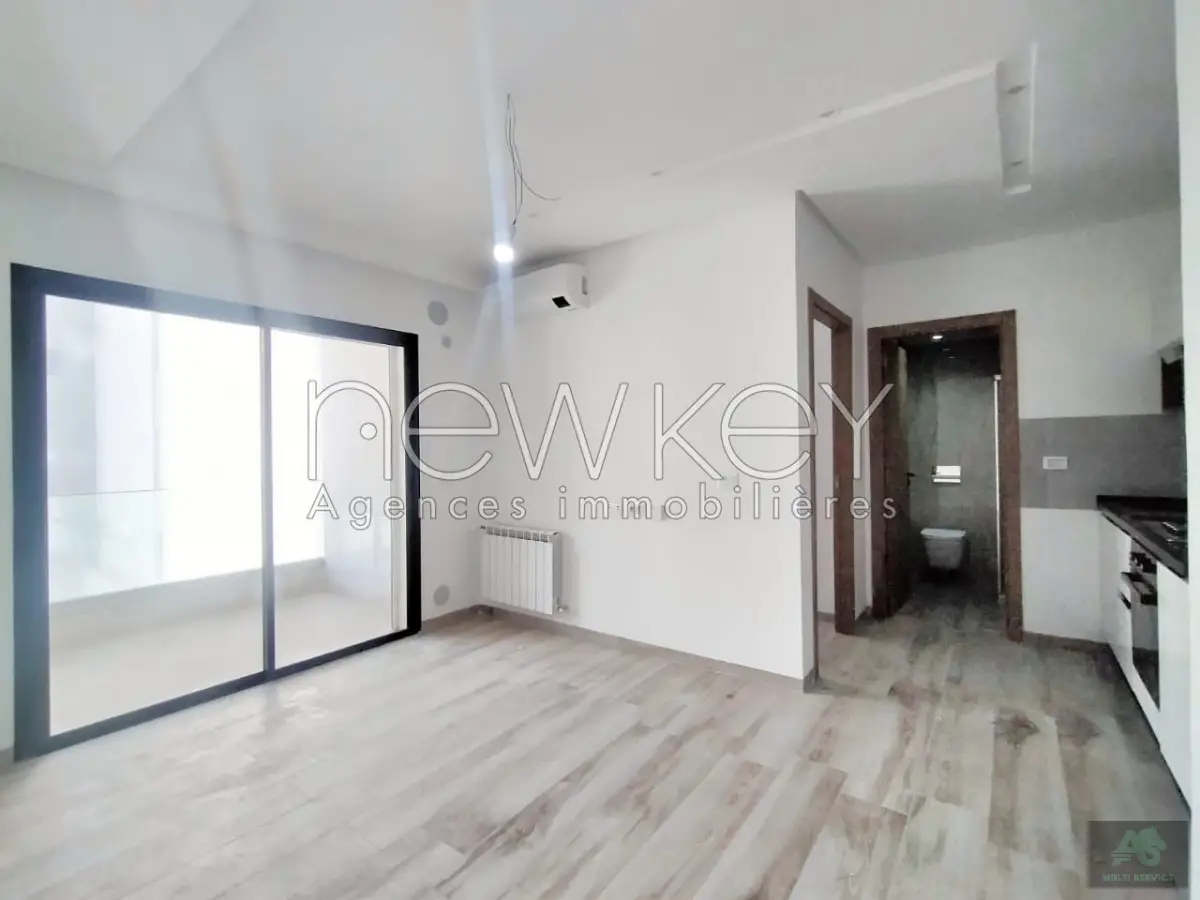 Appartement S1 neuf à louer aux Jardins de Carthage