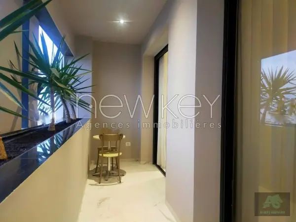 Luxueux Appartement S2 meublé à louer aux Jardins de Carthage