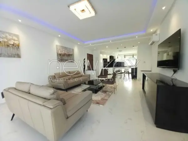 Appartement s+2 meublé vue sur mer