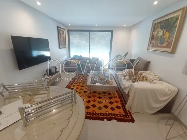Un Appartement meublé S+2 à louer à Ain Zaghouan Nord