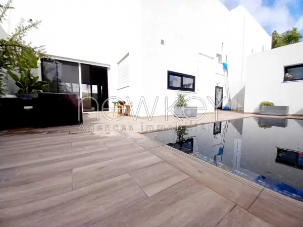 Coquet duplex S+3 meublé à la Marsa - 11