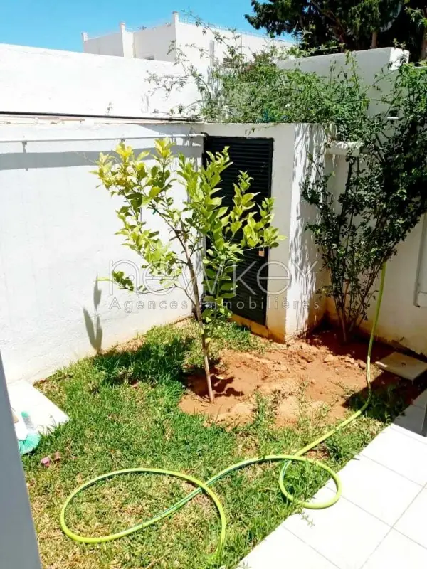S+2 Meublé avec jardin - 7