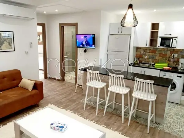 S+2 Meublé avec jardin - 9