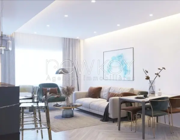 Appartement S2 vue dégagée à vendre aux Berges du Lac 2 - 7