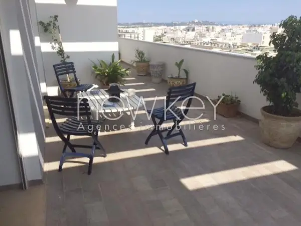 Appartement S2 Meublé avec terrasse à Ain Zaghouan Nord - 2