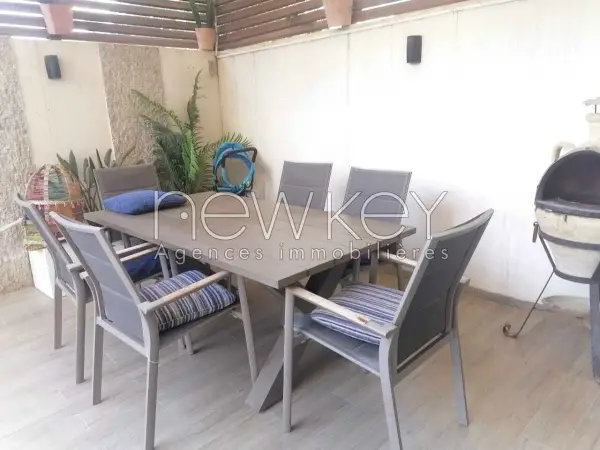 Appartement S3 avec piscine à louer à La Soukra - 9