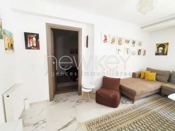 Bel Appartement S+1 Meublé à vendre à L'Aouina - 1