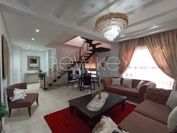 duplex s+3 meublé à la Marsa - 3