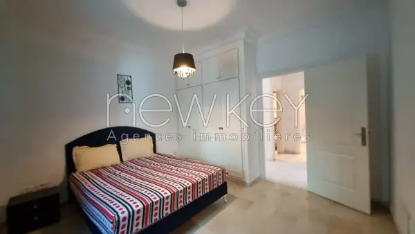 Rez de chaussée de villa s+3 meublé à la Marsa - 16