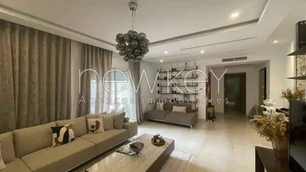 Un Luxueux Appartement S+2 avec piscine à louer à La Soukra - 1