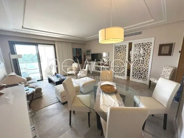 Appartement S3 meublé à vendre avec vue dégagée aux Jardins de Carthage - 1