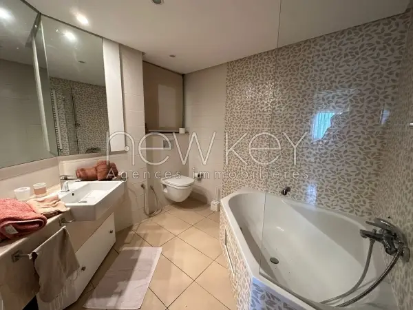 Appartement S3 meublé à vendre avec vue dégagée aux Jardins de Carthage - 9