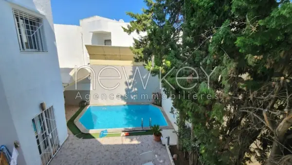Duplex s+3 meublé à la Marsa - 5