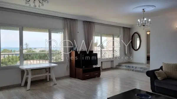 Bel appartement S+3 meublé vue mer à la Marsa - 6