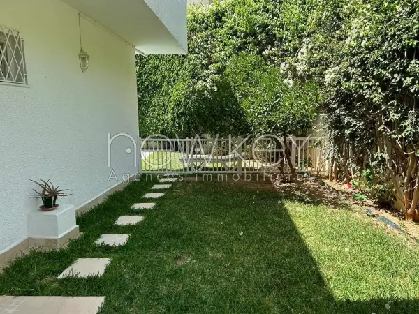 Rez de chaussée S+3 avec piscine meublé ou vide - 7