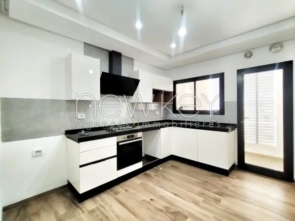 Appartement S2 Neuf avec terrasse à louer aux Jardins de Carthage - 2