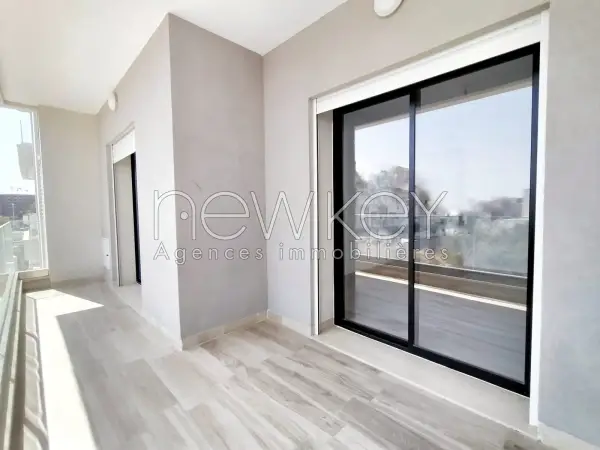 Appartement S2 Neuf avec terrasse à louer aux Jardins de Carthage - 1
