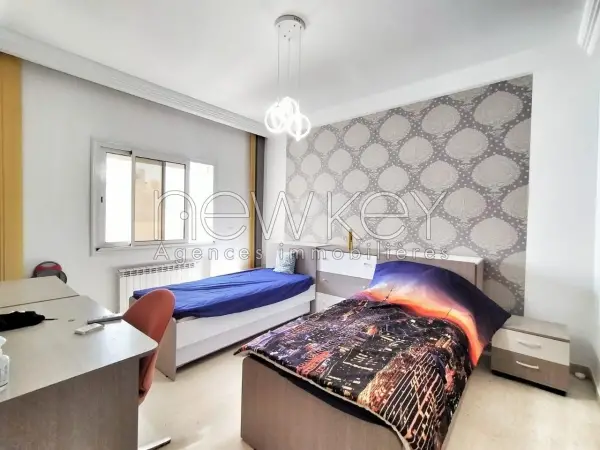 Appartement S3 jamais habité Meublé à vendre aux Jardins de Carthage - 6