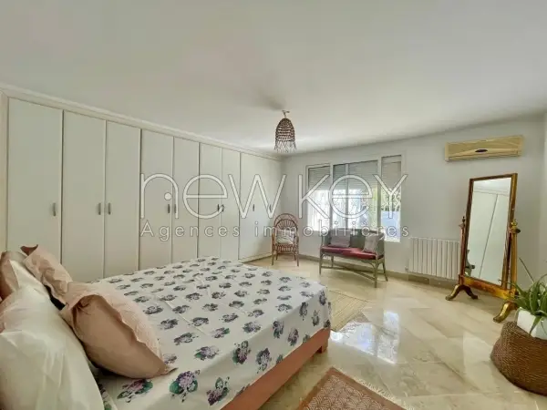 Un rdc de villa S+3 meublé à Gammarth - 6