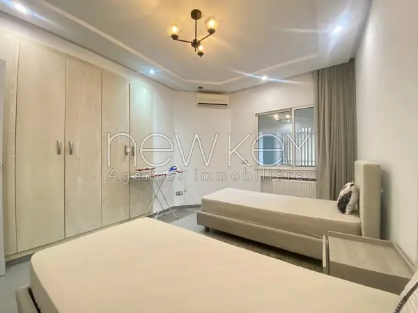 Appartement S+2 meublé avec jardin à louer au lac 2 - 3