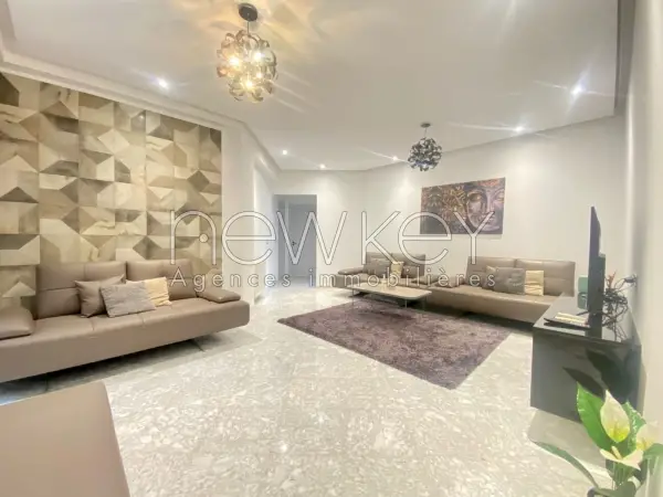 Appartement S+2 meublé avec jardin à louer au lac 2 - 1