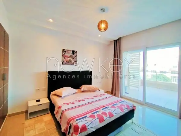 Coquet Appartement S1 meublé à louer aux Jardins de Carthage - 4
