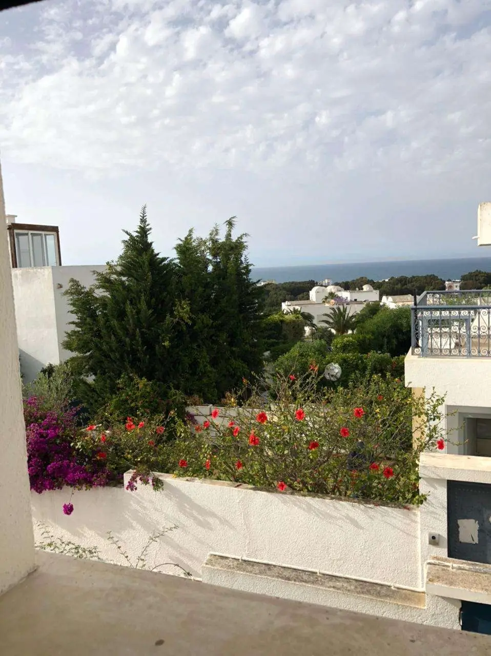 Villa jumelée à Gammarth vue sur Mer
