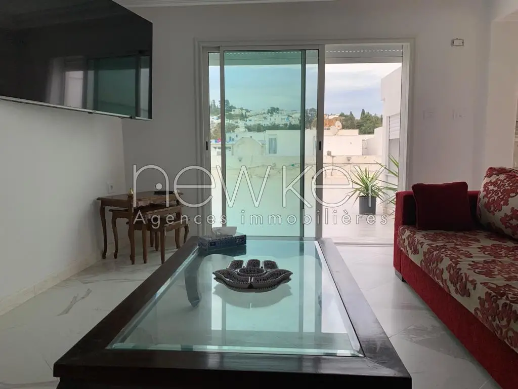s+2 meublé à Sidi Bousaid