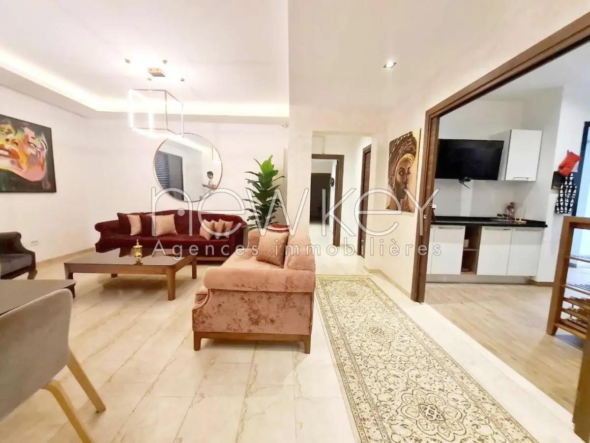 Appartement S4 avec jardin à La Nouvelle Soukra