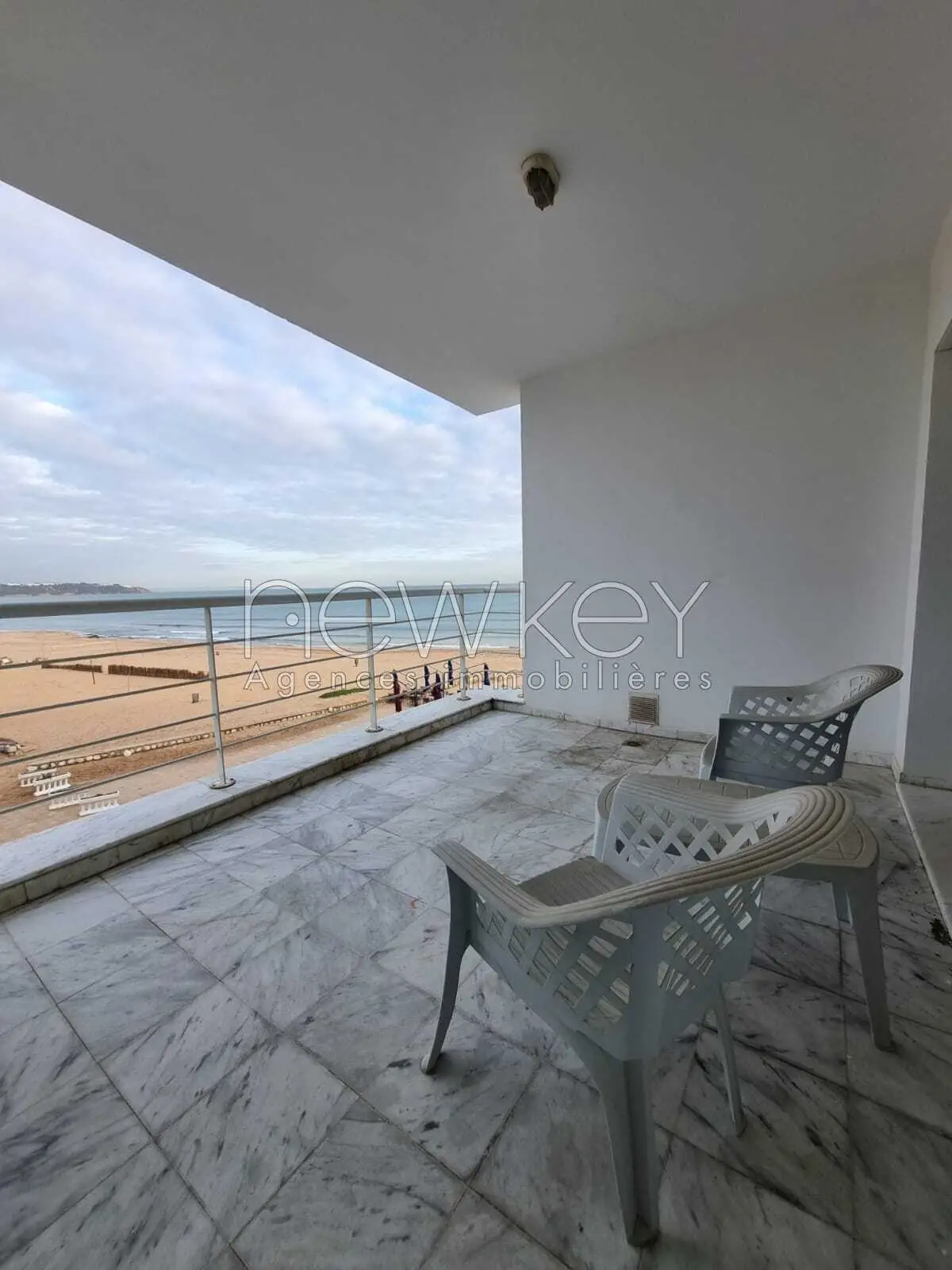 Appartement s+3 meublé vue mer