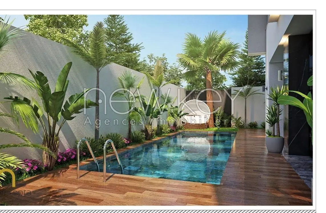 Une Villa Jumelée  à vendre à La Soukra