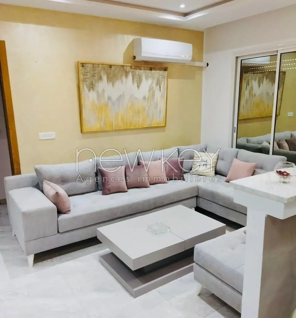 Un Appartement S+1 Meublé à vendre à L'Aouina