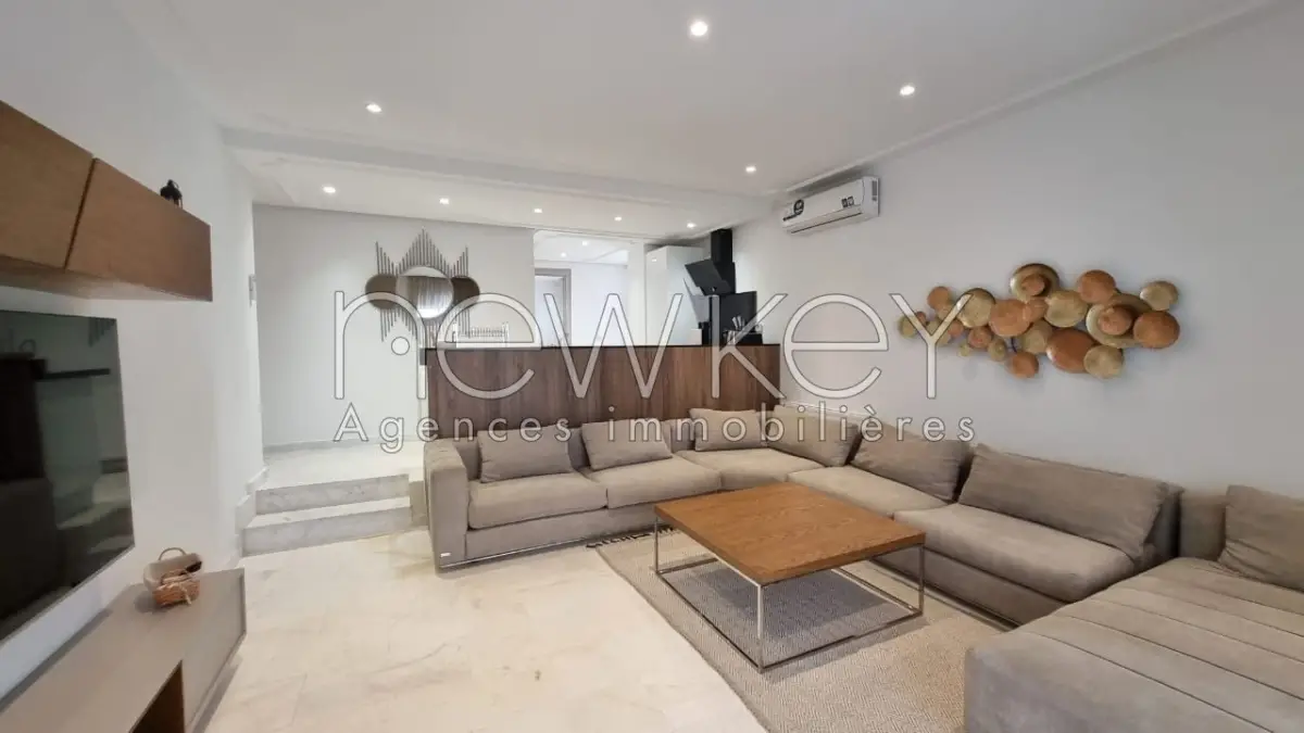 Appartement s+2 meublé au cœur de la Marsa