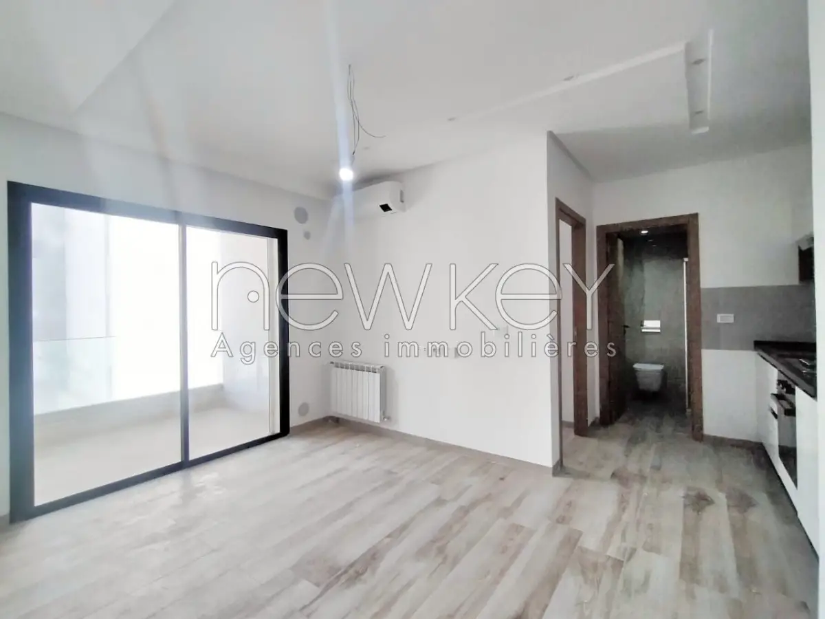 Appartement S1 neuf à louer aux Jardins de Carthage