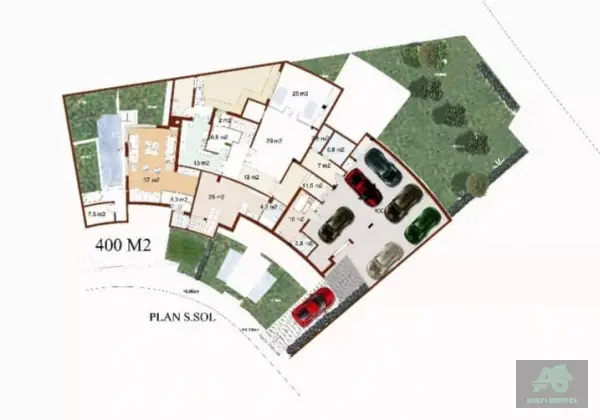 Villa inachevée à Gammarth