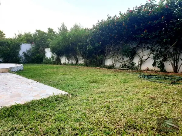 Rez de chaussée de villa à Gammarth supérieur