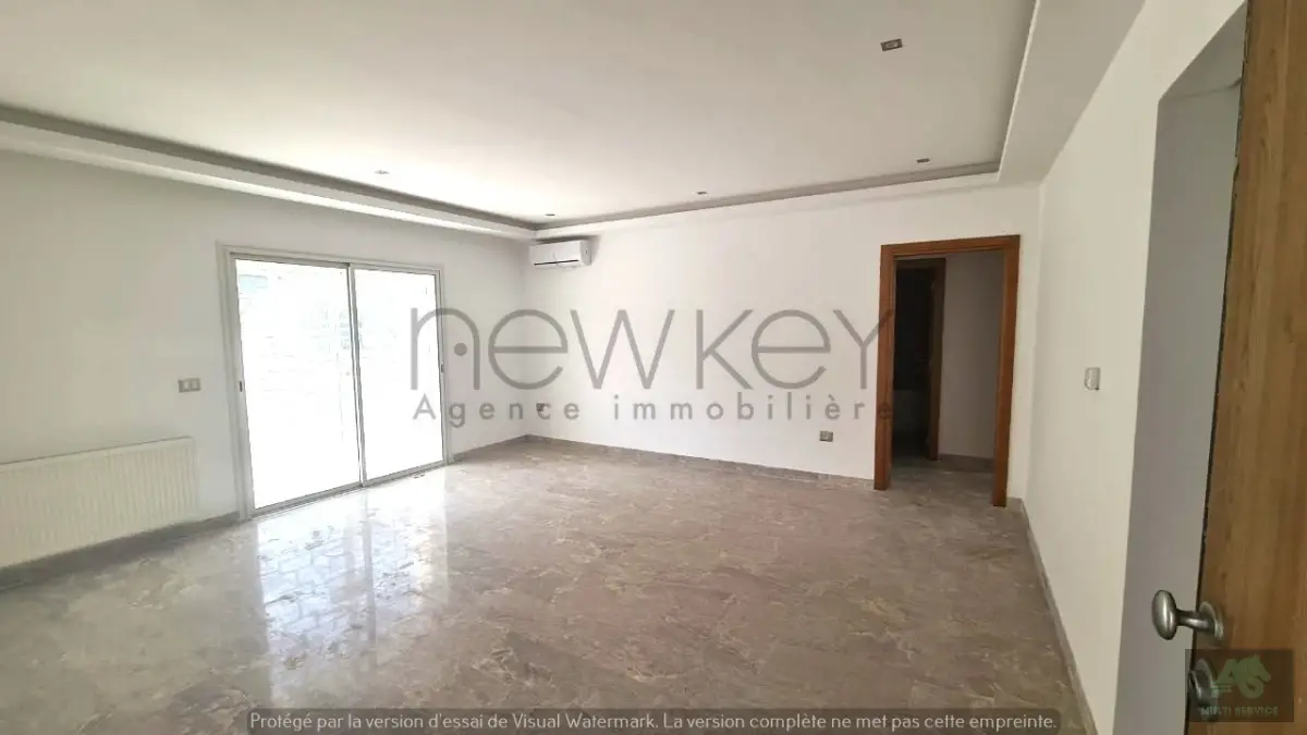 Appartement Neuf S2 Avec Jardin À Vendre À La Soukra