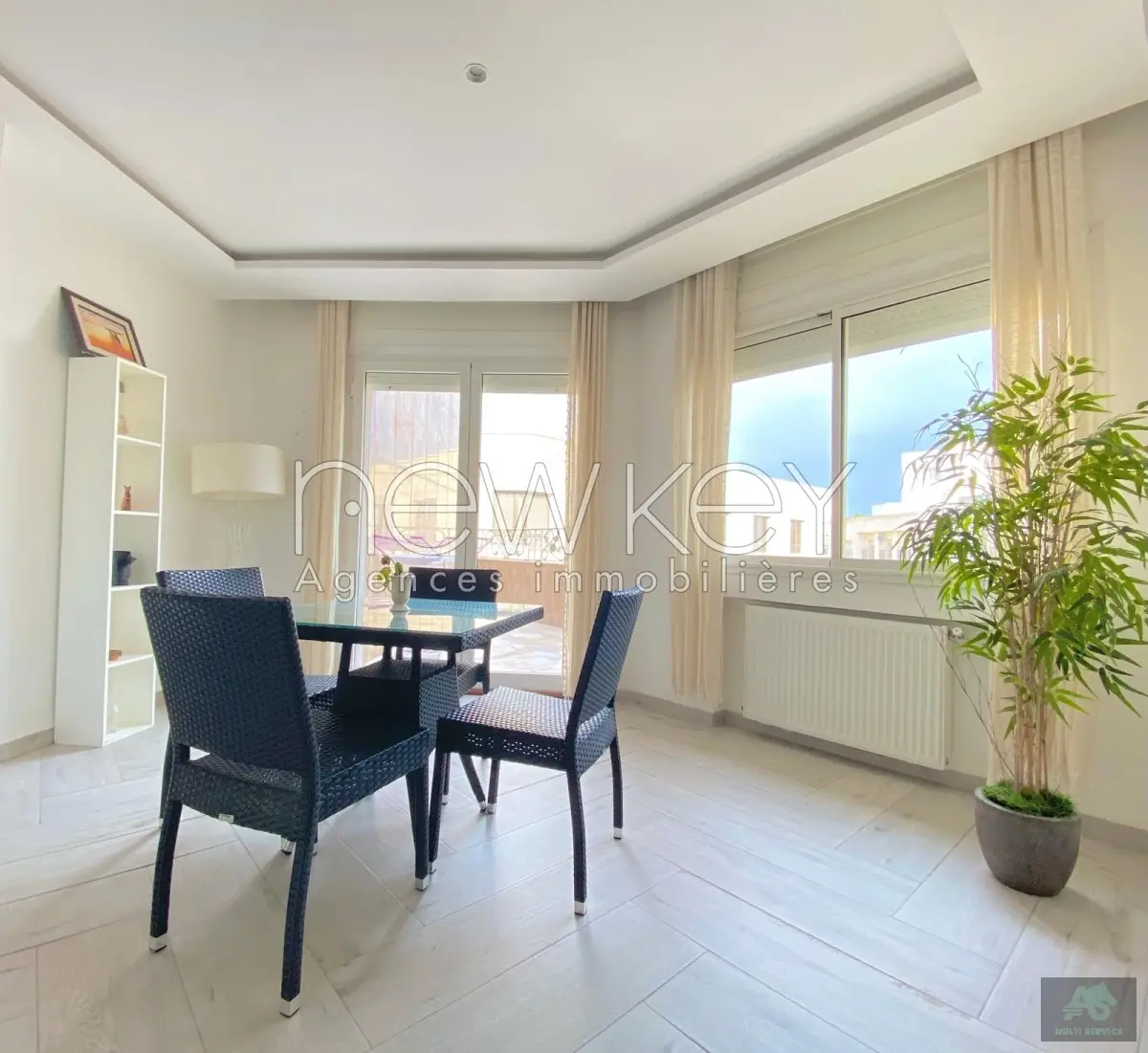 Appartement s2 meublé à louer aux Berges du Lac 1