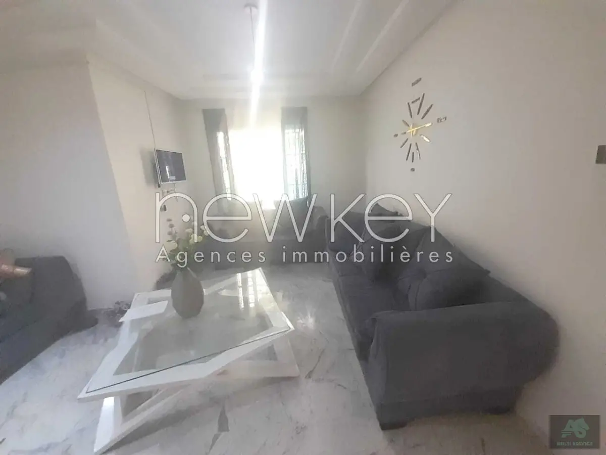 Appartement S1 richement meublé à La Soukra