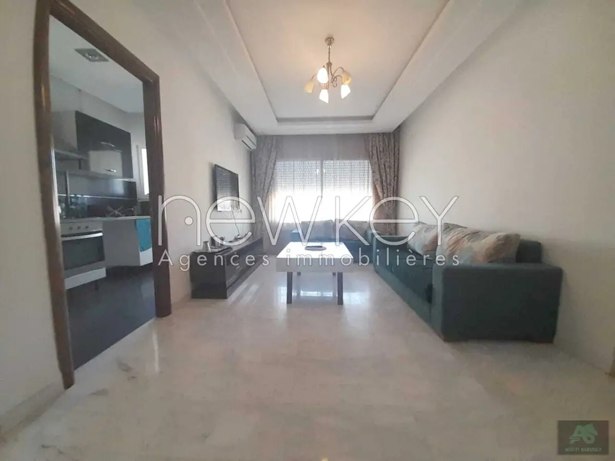 Appartement S1 bien Meublé à Ain Zaghouan Nord