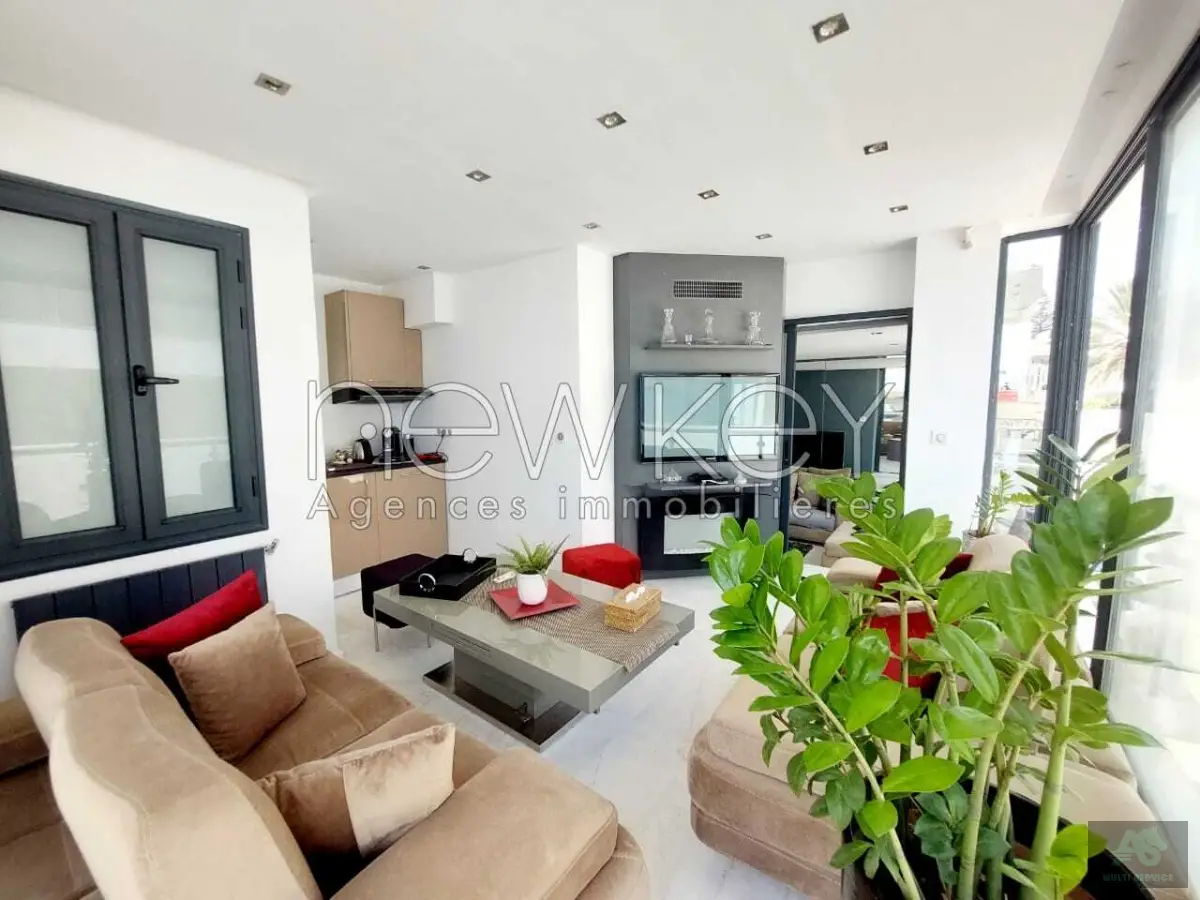 Loft S2 meublé avec vue mer