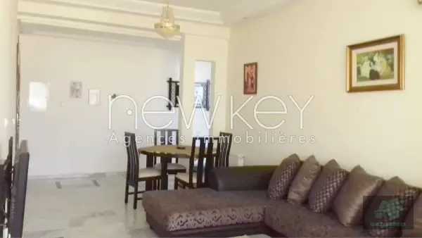 Un Appartement S+1 Meublé à Ain Zaghouan Nord