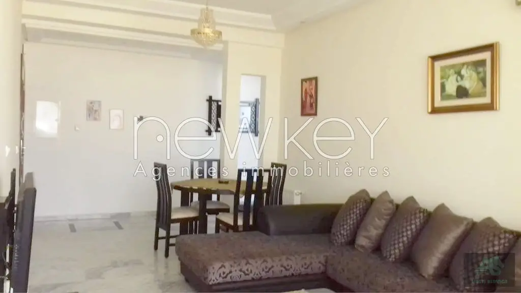 Un Appartement S+1 Meublé à Ain Zaghouan Nord