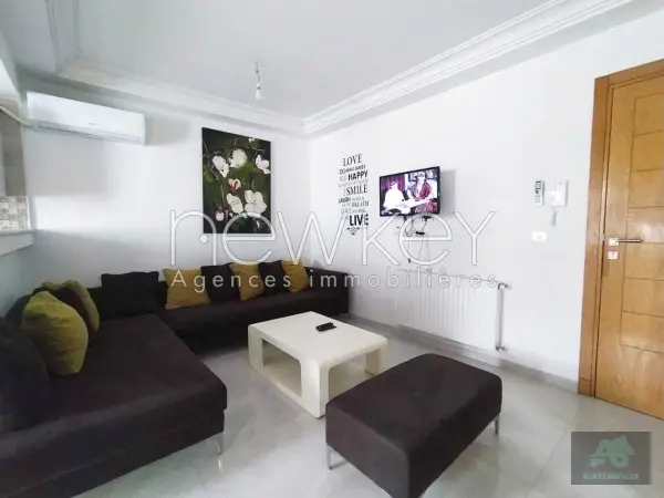 Appartement S+1 Meublé à louer à Cité Les Palmeraies