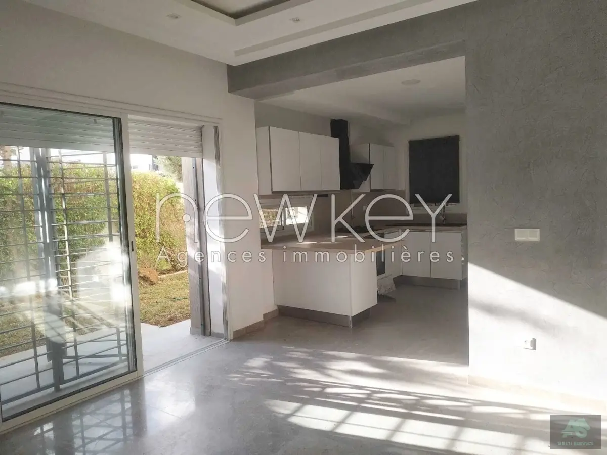 Un Appartement S+1 avec jardin à La Soukra