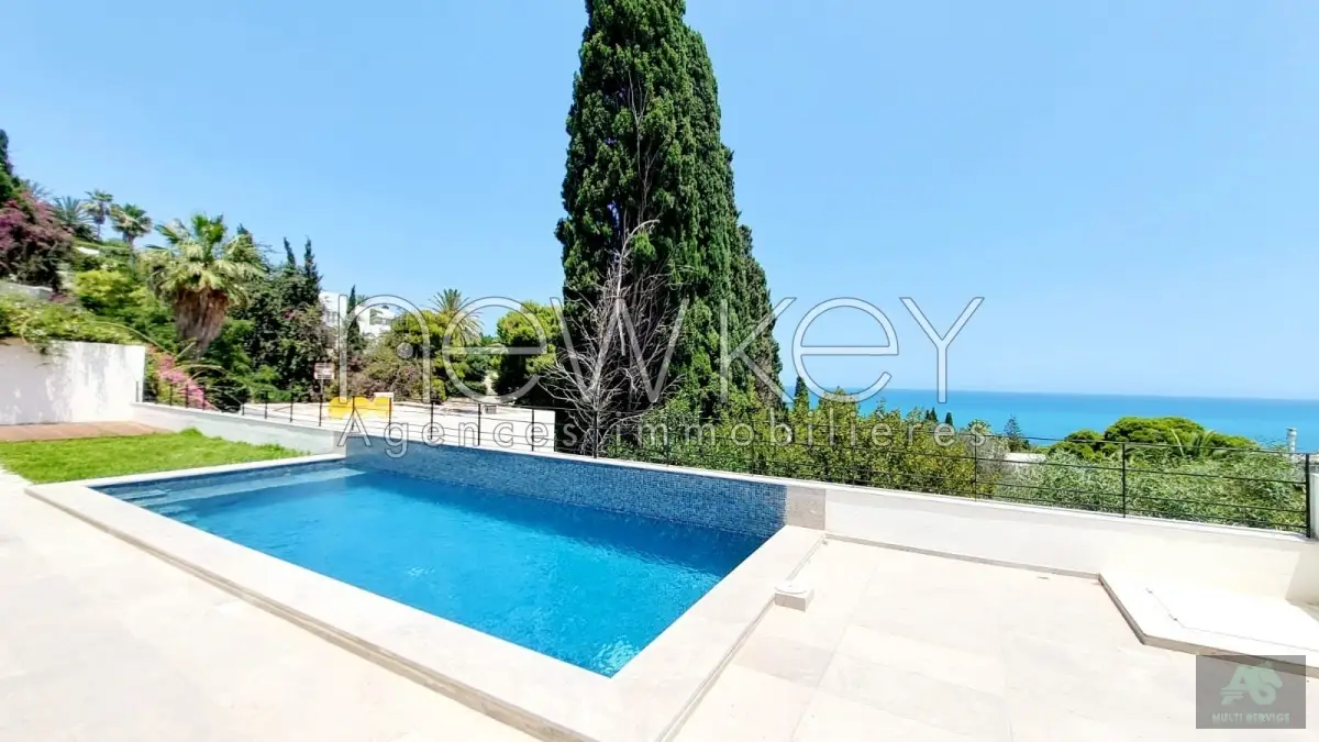Magnifique Villa à Gammarth avec vue sur Mer