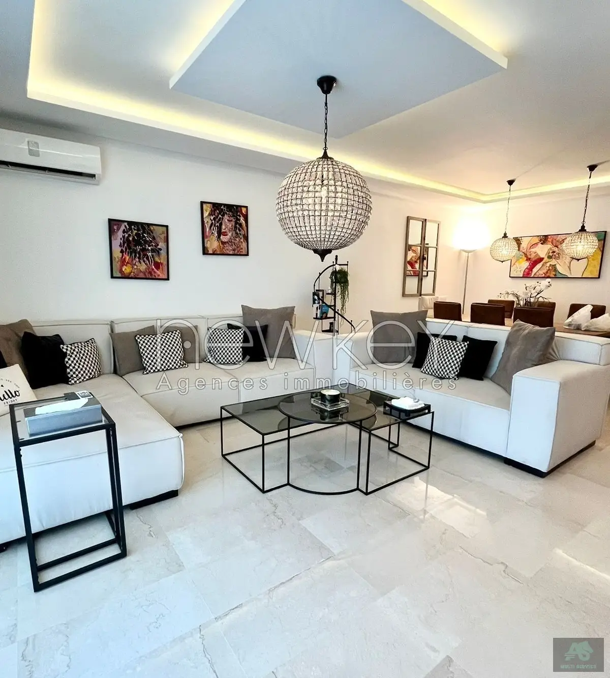 Un Superbe Appartement S+3 à vendre à La Soukra