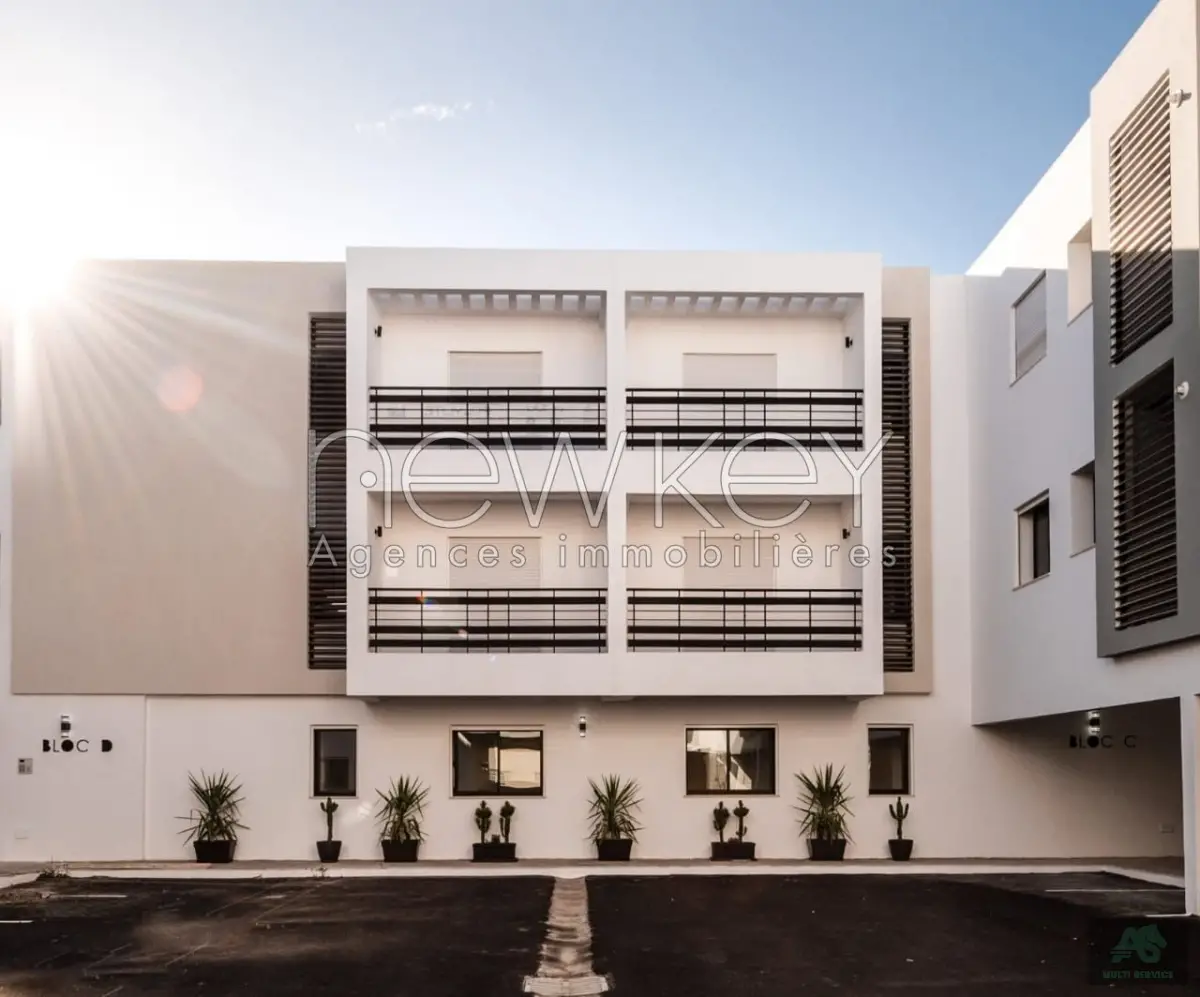 Un Appartement S+1 sur plan à La Soukra