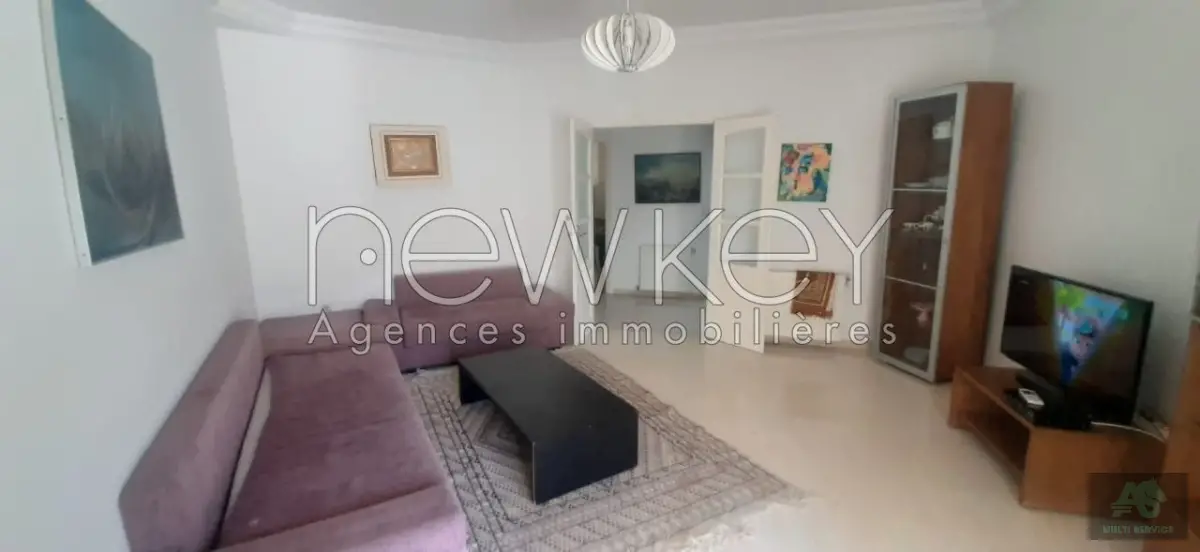 Un Appartement S+2 Meublé à Ain Zaghouan