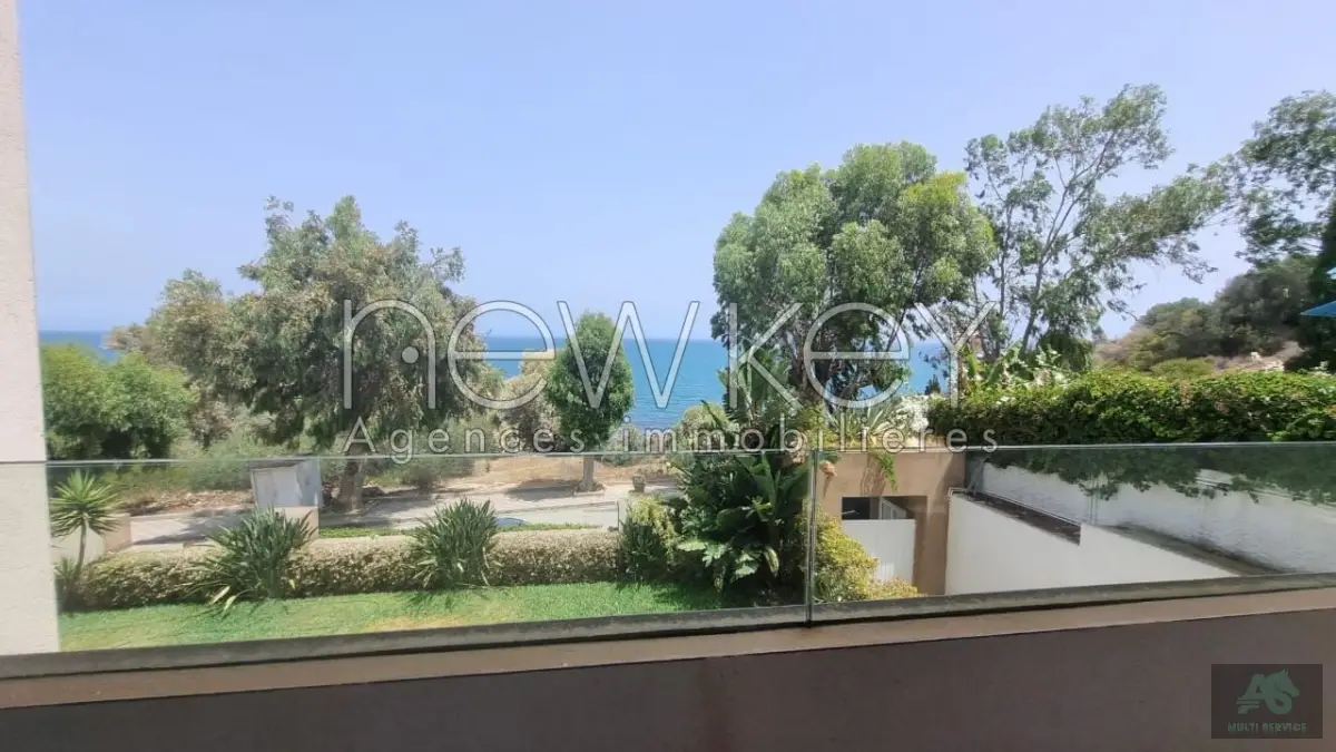 A louer un appartement vue mer à la Marsa